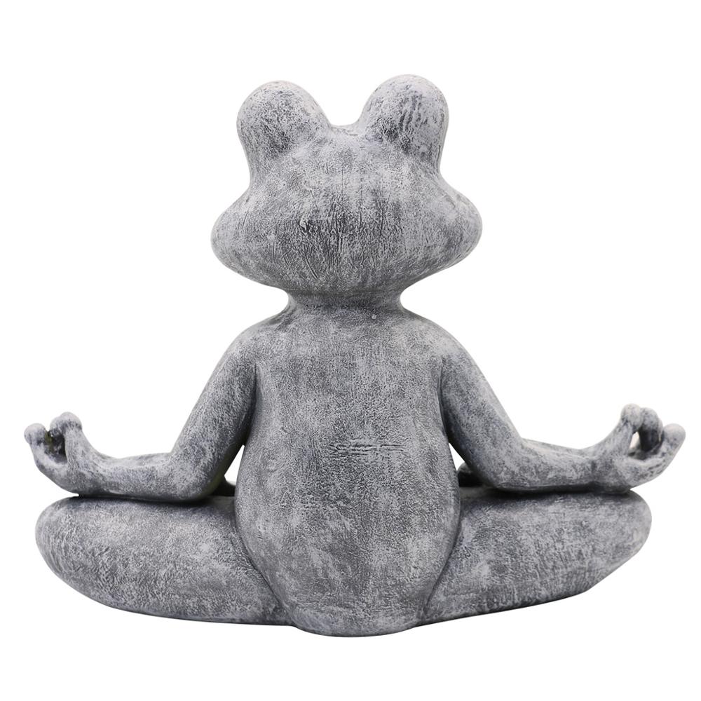 2023 Frog Figurine Resin Zen Y - Home Decor Za ulasan dan harga