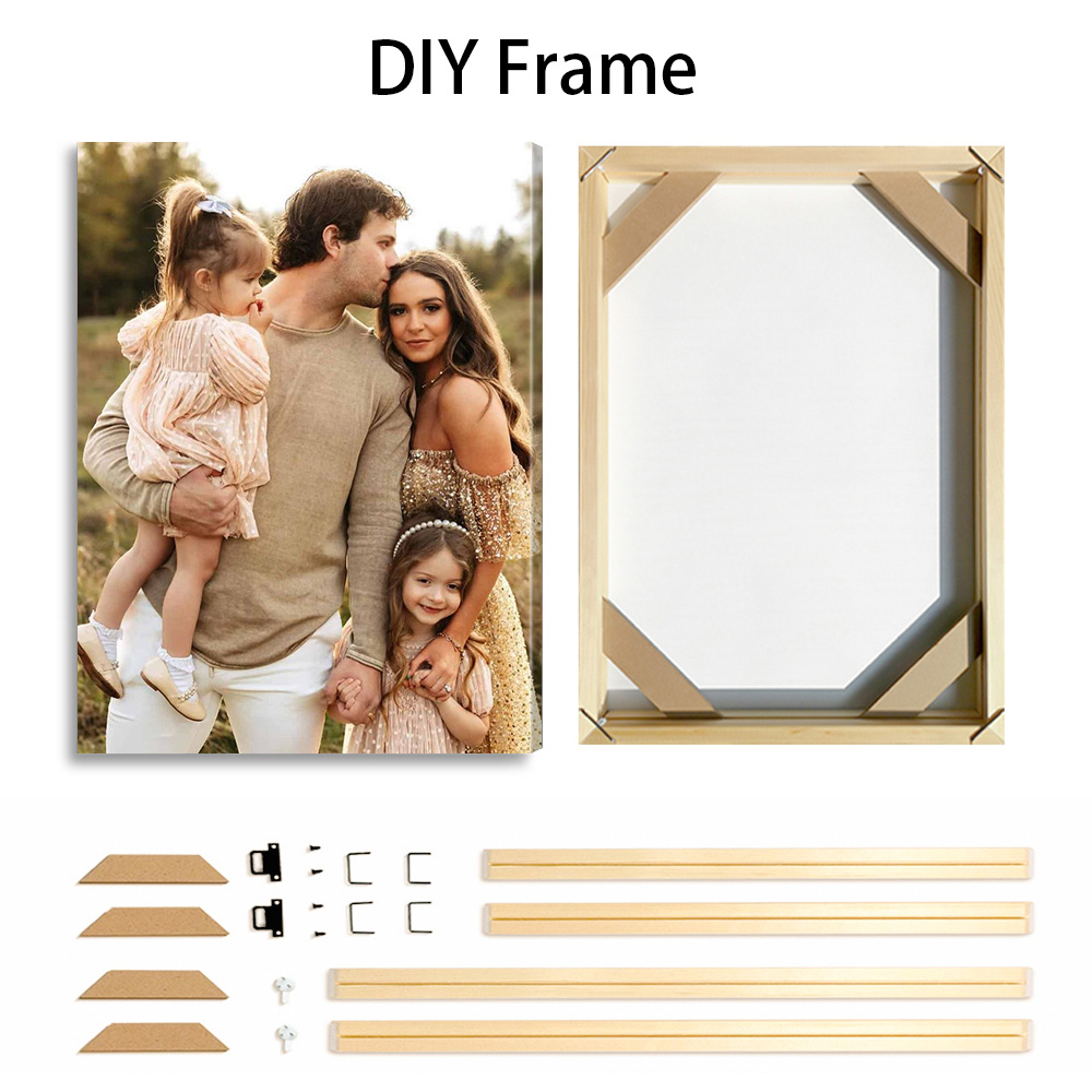 1 Pc Customized Photo Canvas w - Home Decor Theme ulasan dan harga
