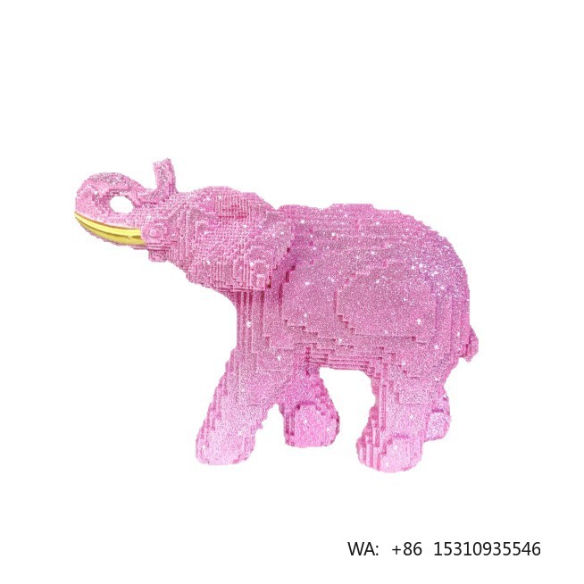 Resin Elephant Statue Realisti - Home Decor Theme ulasan dan harga
