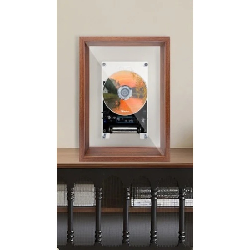 Player Transparent acrylic wal - Bamboo Photo Frame ulasan dan harga