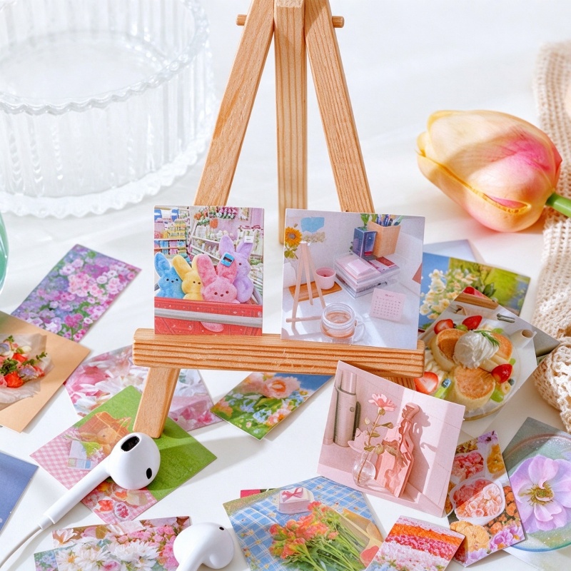 45Pcs Spring Flower Stickers D - Home Decor Magazine ulasan dan harga