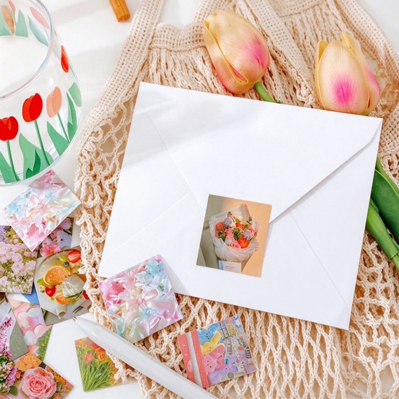 45Pcs Spring Flower Stickers D - Home Decor Magazine ulasan dan harga