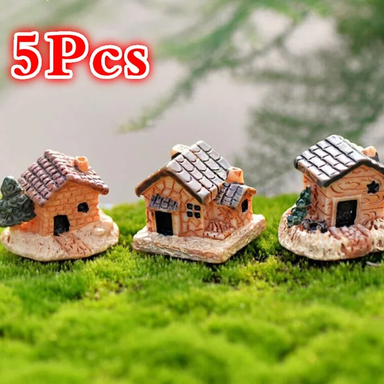 5Pcs/Set Mini Doll House Stone - Home Decor Za ulasan dan harga